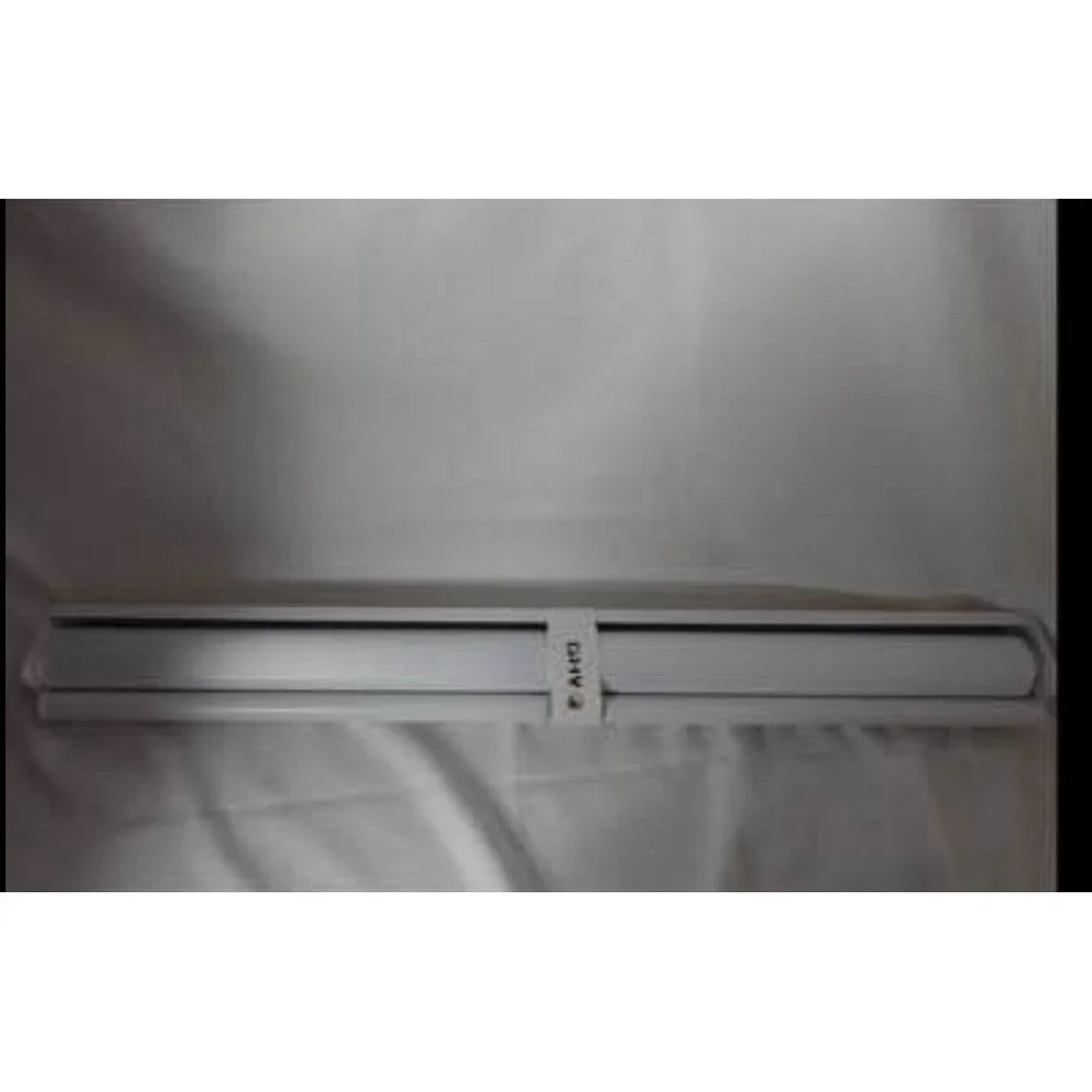 GHV Zebra Light Filtering Cordless Striped Roller Blind White 35 x 64